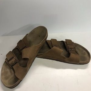 Birkenstock Men's Brown Suede Sandals Size 46/13